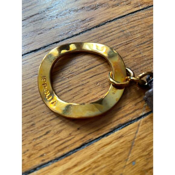 IPPOLITA Brown Leather Coin Purse w/Embossed Logo - Picture 4 of 9